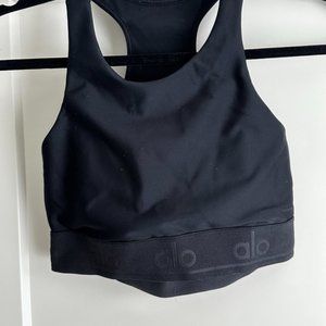 ALO Yoga Black Sports Bra